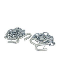 Cadenas Delgadas de 5000 lbs y 85 cms de Largo con Ganchos en S