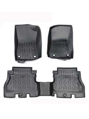 Juego Pisos Interiores calce perfecto Bultech Jeep Wrangler JL 4p 18->