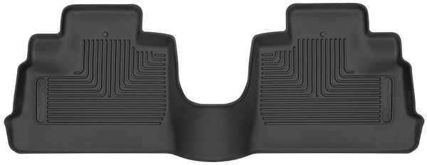 PISOS DE GOMA TRASERO BLANDO PARA JEEP WRANGLER JK 2007-2018 4 PUERTAS