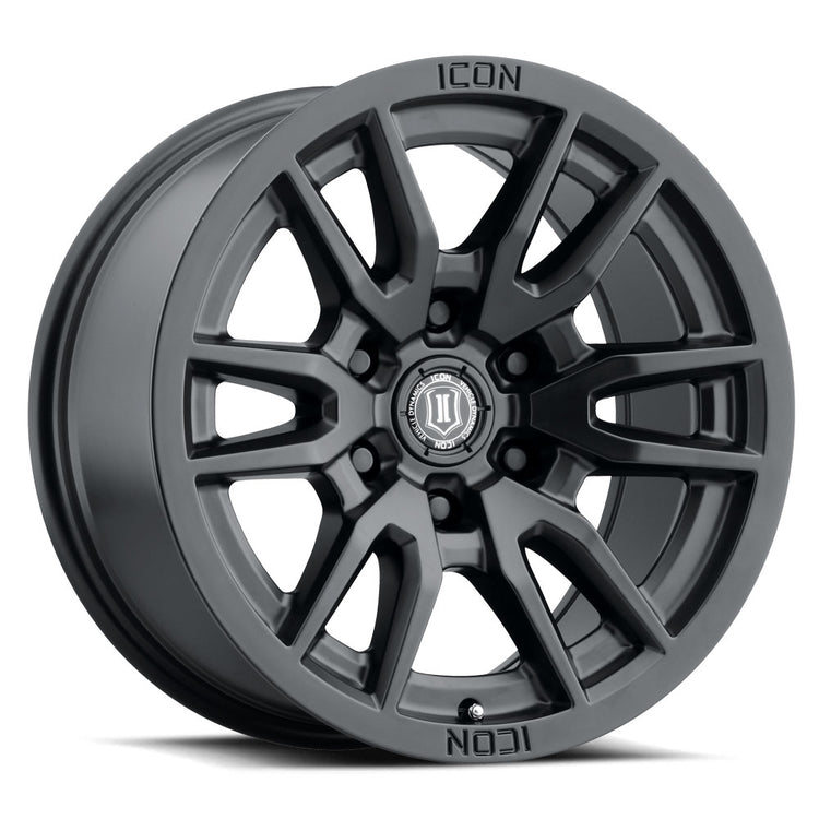 Icon Alloys Vector 6 Satin Black
