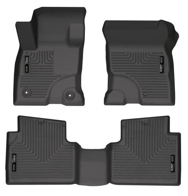 PISOS DE GOMA DELANTERO Y TRASERO RÍGIDO FORD MAVERICK 2022- (NO COMPATIBLE HIBRIDA)