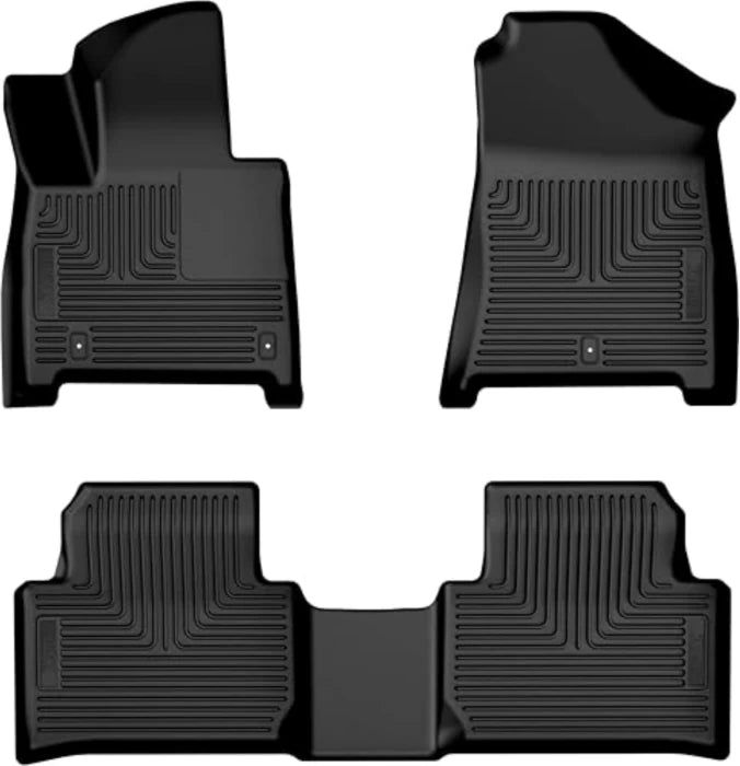 PISO INTERIOR A LA MEDIDA RÍGIDO DELANTERO + TRASERO HYUNDAI SANTA FE 2024..