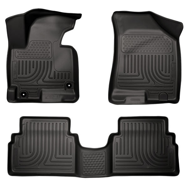 PISOS DE GOMA DELANTERO Y TRASERO RÍGIDO HYUNDAI TUCSON 2011-2013