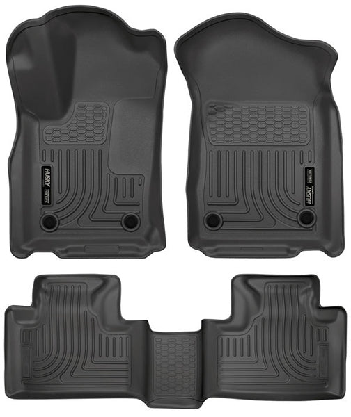PISOS DE GOMA DELANTERO Y TRASERO RÍGIDO DODGE DURANGO 2016-2022 | GRAND CHEROKEE 2016-2022