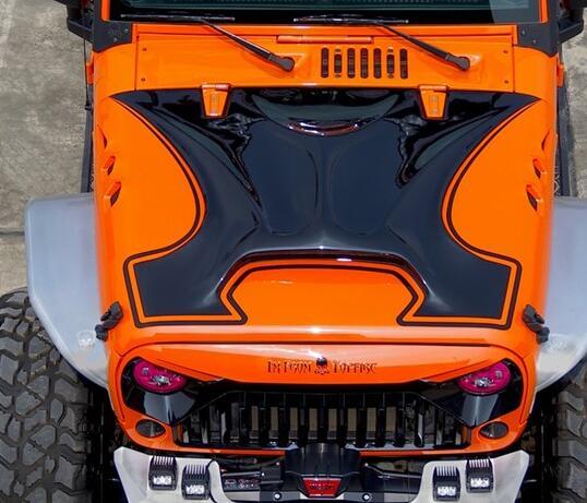 CAPOT JEEP WRANGLER JK ANGRY 07-18 LANTSUN