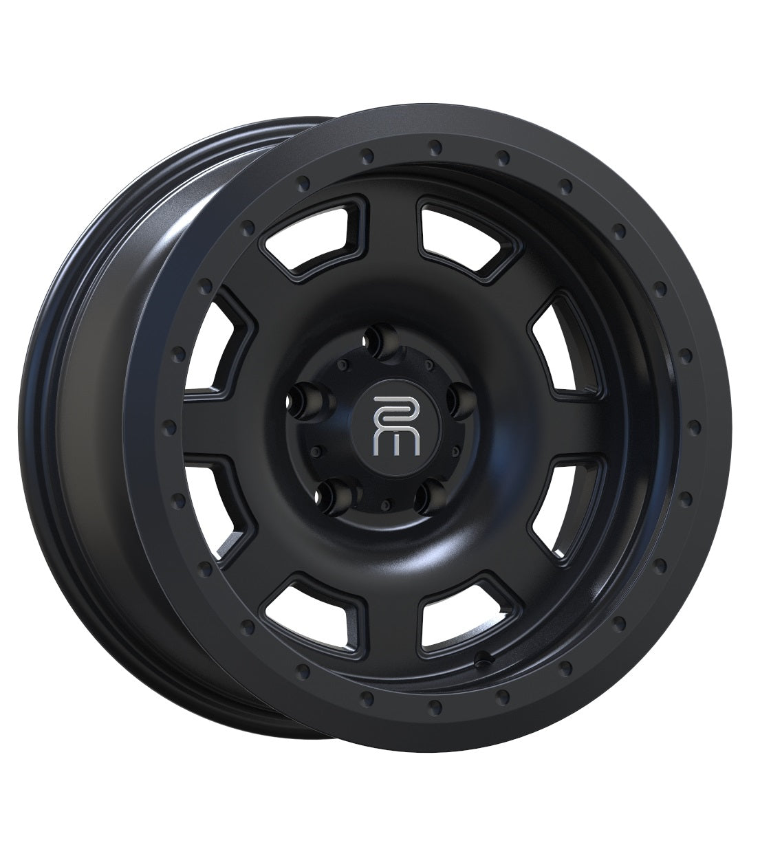 LLANTA NEGRA 17X9 5X127 -12 OFFSET ALEACION ALUMINIO RMC