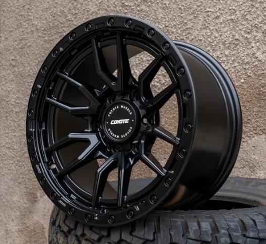 Coyote Wheels Desert 17x9 5x130 (Musso/Actyon)