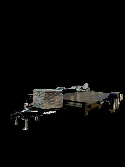 Carro de Arrastre Plataforma con Caja Integrada | Lowboy