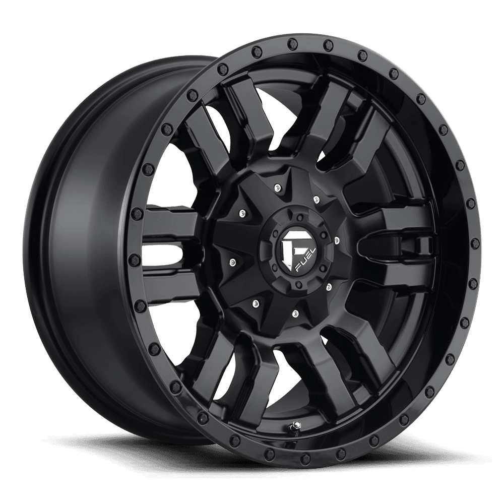 Fuel Sledge Matte Black Gloss Black Lip