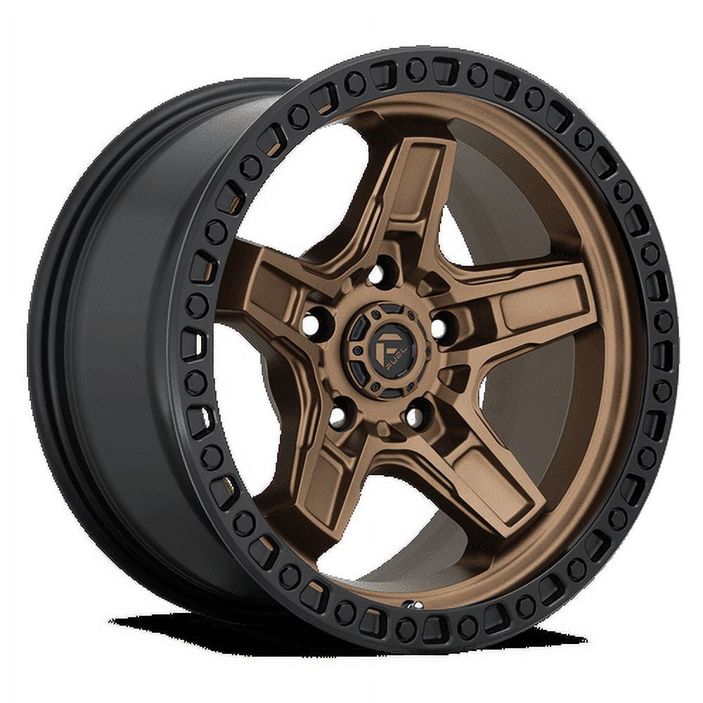 Fuel Block Beadlock Matte Bronze Black Ring