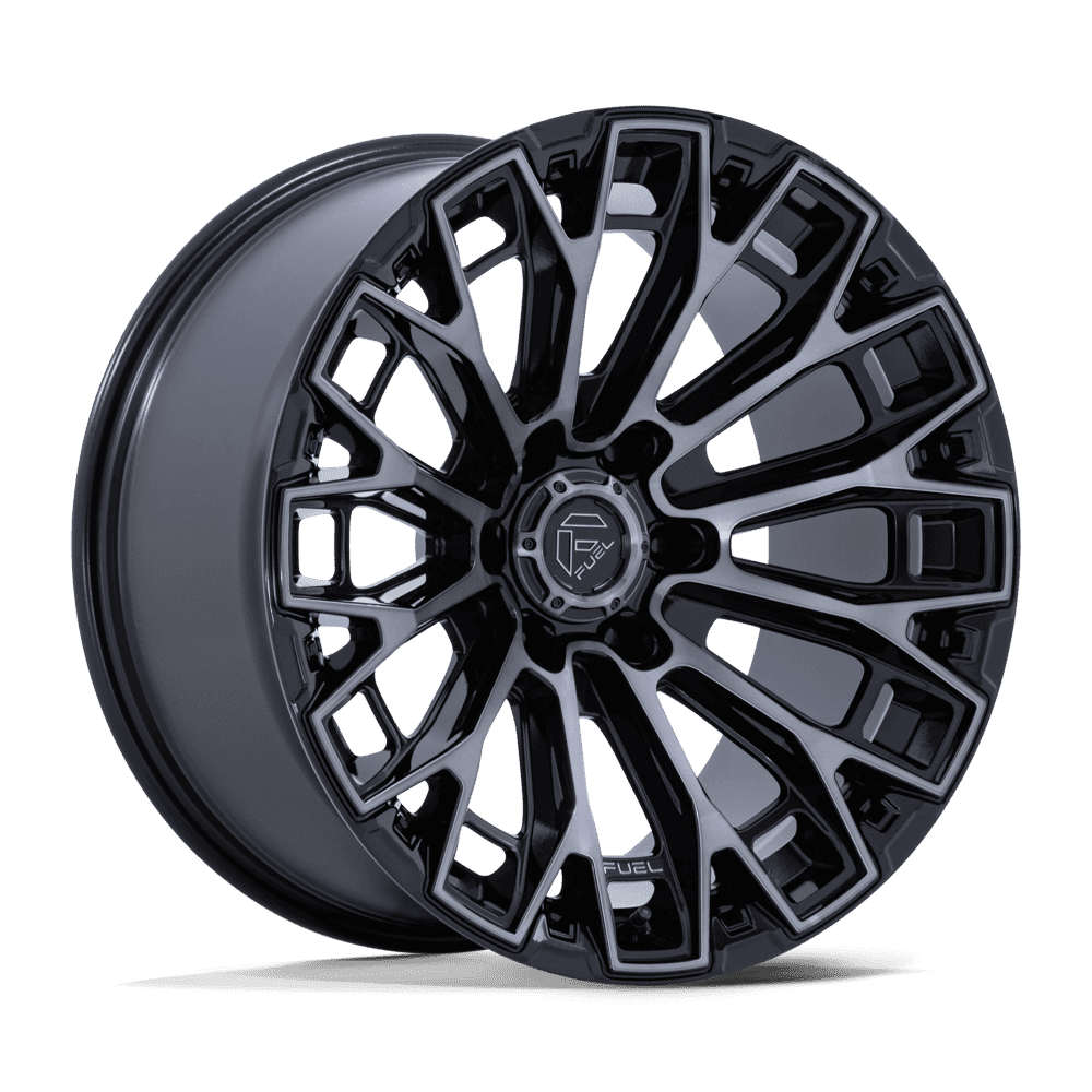 Fuel Trax Gloss Black Machined Face Dtcc