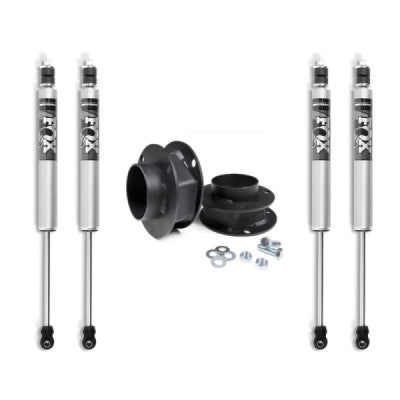 Kit de Suspensión y Nivelación Fox 2.0 / Zone Offroad 2" para Dodge Ram 2500 (2014+)