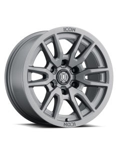 LLANTA ICON VECTOR 6 TITANIUM /6X139.7 (5.5")/17X8.5/0MM
