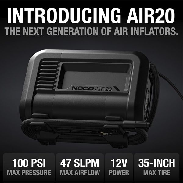 Compresor de aire portátil NOCO AIR de 20A