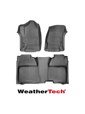 Juego Pisos Interiores calce perfecto WT Chevrolet Silverado 1500 CD 07-18