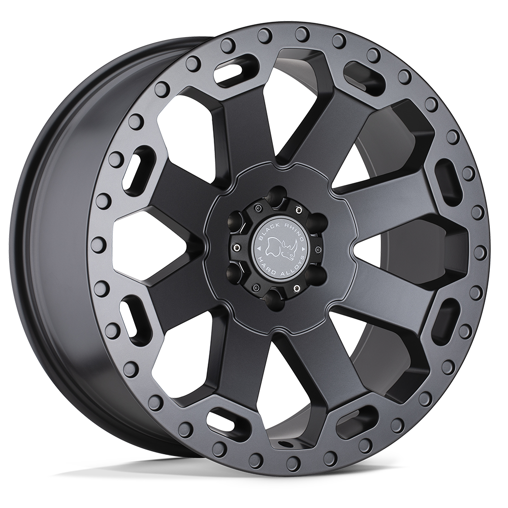 LLANTAS BLACK RHINO WARLORD MATTE GUNMETAL