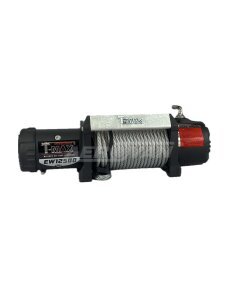 Winche Eléctrico T-Max EW 12.500 lb. con Cable de Acero
