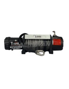 Winche Eléctrico T-Max 12.500 lb. con Piola Sintética