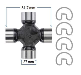 CRUCETA CARDAN DAKOTA 1987-2000 / 1997-2010 Moog
