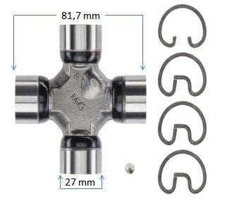 CRUCETA CARDAN Y CAJA TRANS DAKOTA/DURANGO 4WD Federal Mogul