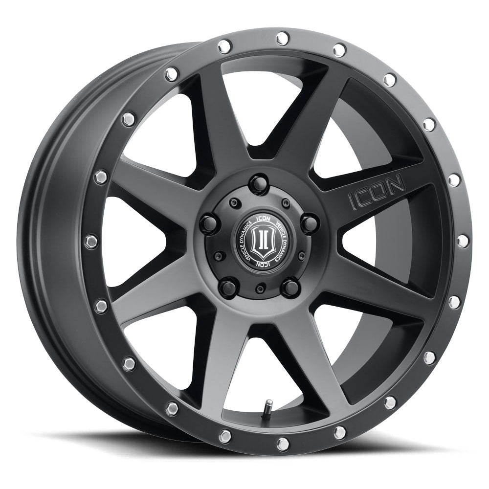 Icon Alloys Wheels ICON ALLOYS WHEELS modelo REBOUND / SATIN BLACK  17x8,5 6x130 OFFSET 0, MAXUS T-60