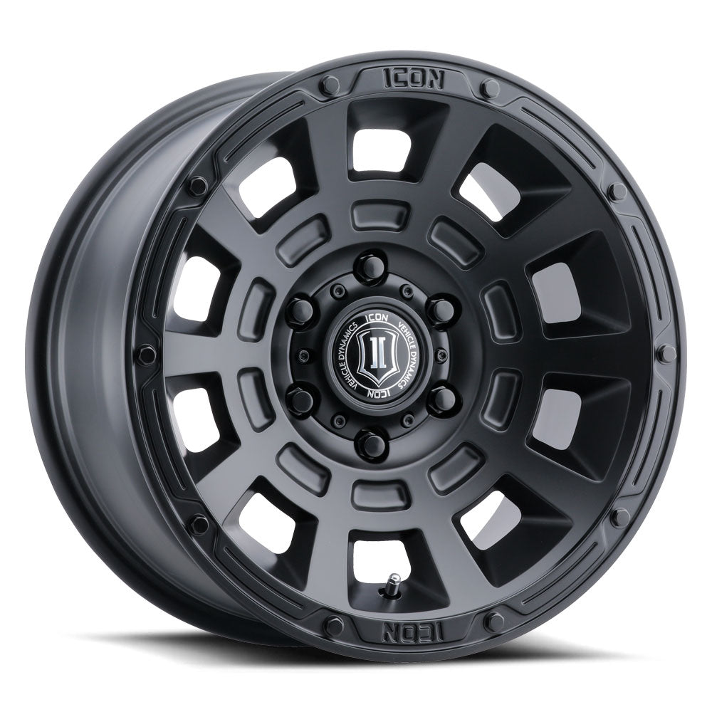 Icon Alloys Wheels ICON ALLOYS WHEELS modelo THRUST / SATIN BLACK 17x8.5 6x135
