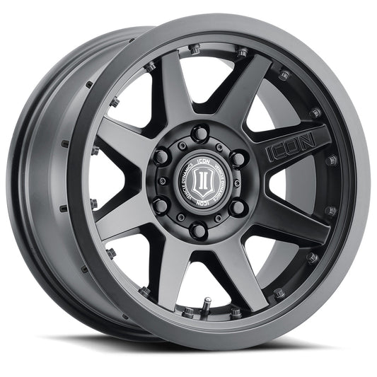 Icon Alloys Wheels ICON ALLOYS WHEELS modelo REBOUND PRO / SATIN BLACK 17x8.5 6x135