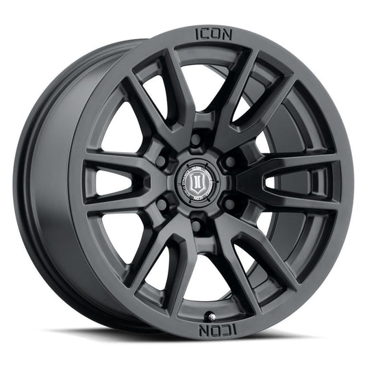 Icon Alloys Vector 6 Satin Black