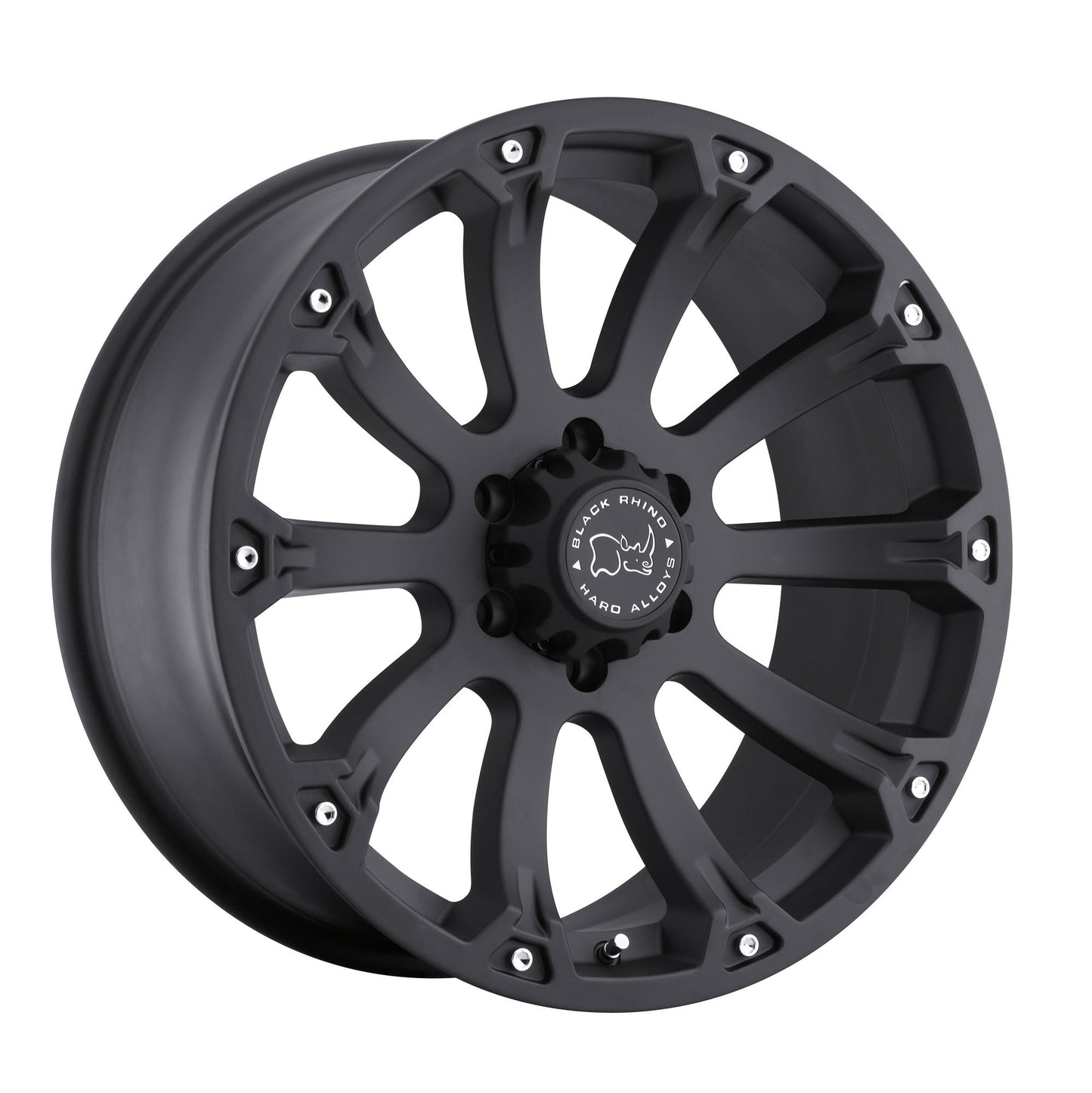 LLANTA BLACK RHINO SIDEWINDER MATTE BLACK 20X9.0 6X135/12