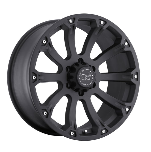 LLANTA BLACK RHINO SIDEWINDER MATTE BLACK 20X9.0 6X135/12