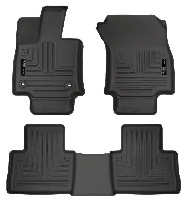 PISOS DE GOMA DELANTERO Y TRASERO RÍGIDO TOYOTA RAV4 2019..