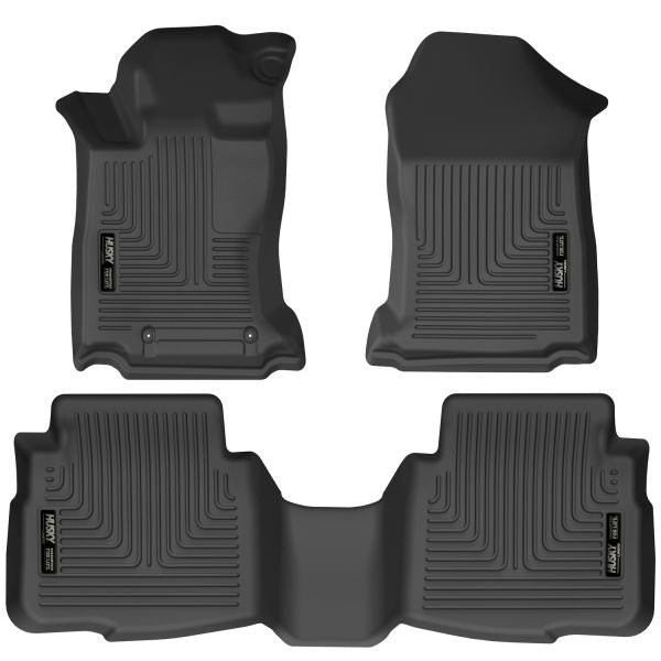 PISOS DE GOMA DELANTERO Y TRASERO RÍGIDO SUBARU OUTBACK 2020- | SUBARU LEGACY 2020-