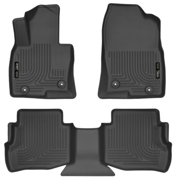 PISOS DE GOMA DELANTERO Y TRASERO RÍGIDO MAZDA CX-9 2016-2021