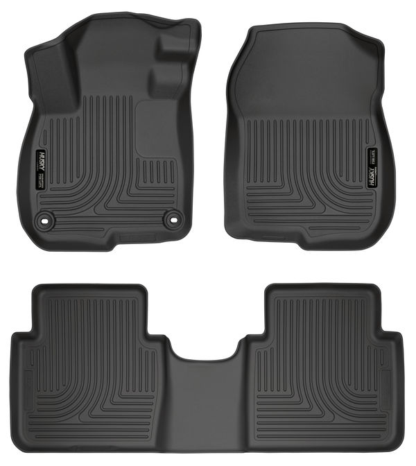PISOS DE GOMA DELANTERO Y TRASERO RÍGIDO HONDA CR-V 2017-2022