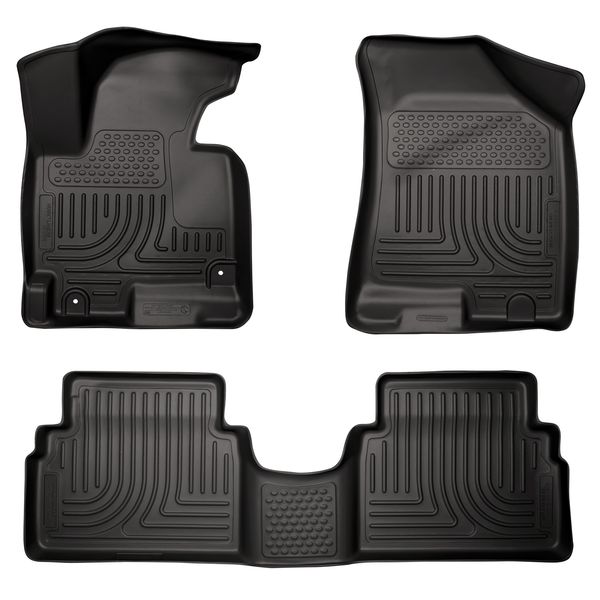 PISOS DE GOMA DELANTERO Y TRASERO RÍGIDO KIA SPORTAGE 2014-2016