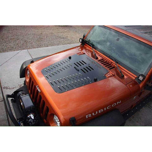 PLACA METÁLICA VENTILACIÓN CAPOT WRANGLER 07-18 LANTSUN