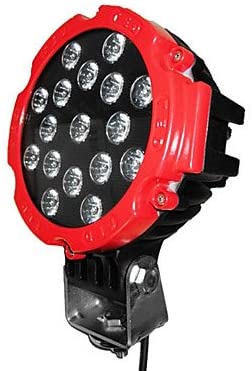 FOCO LED REDONDO (17X3W) BASE ROJA LANTSUN