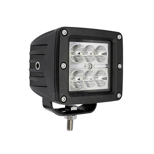 FOCO LED CUADRADO 8X8 (SPOT/FLOOD) 6X3W INFERIOR LANTSUN