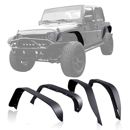 JUEGO FENDER ACERO WRANGLER JK SIN LUZ 07-18 LANTSUN