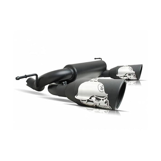 MUFFLER ESCAPE DOBLE CALAVERA WRANGLER JK 07-18 LANTSUN