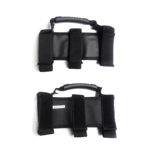 PAR DE MANILLAS DELANTERAS PARA BARRA ANTIVUELCO WRANGLER JK 07-18 LANTSUN