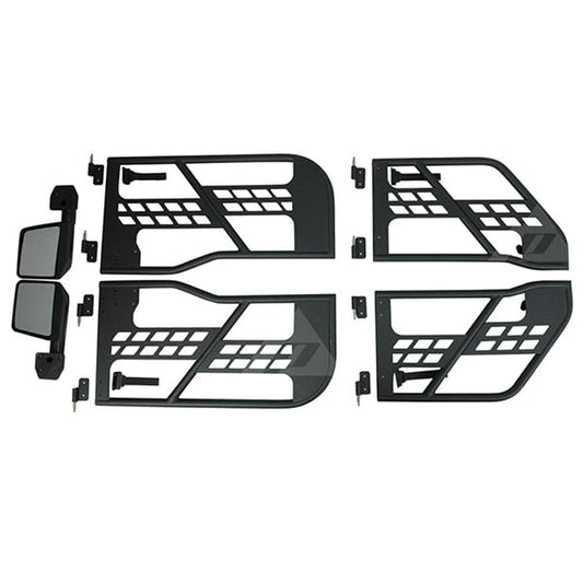 JUEGO PUERTAS TUBO CON ESPEJOS WRANGLER JK 4 PUERTAS 07-18 LANTSUN