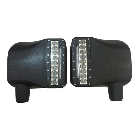 CARCAZAS PARA ESPEJOS CON LED WRANGLER JK 07-18 LANTSUN