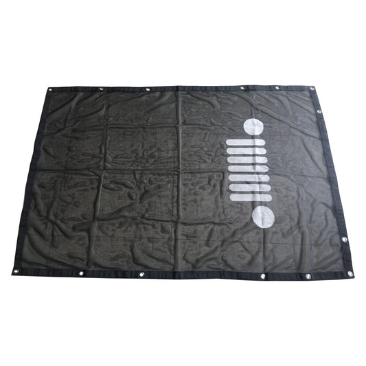 MALLA CUBRE SOL WRANGLER JL 4 PUERTAS NEGRA 19-23 LANTSUN