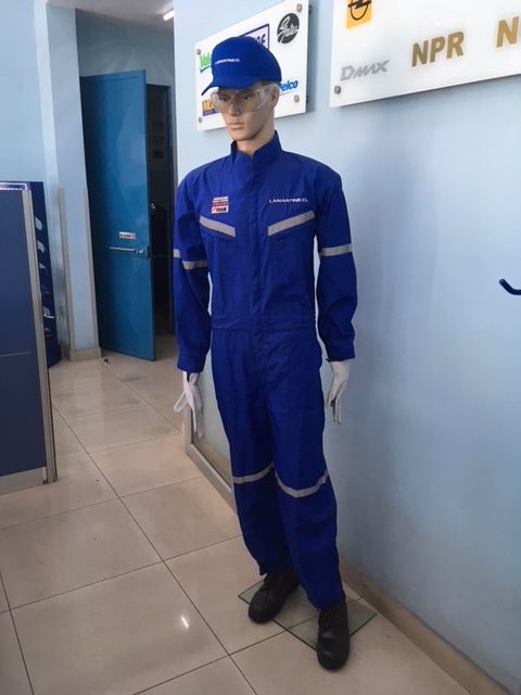 OVEROL MECANICO TIPO PILOTO CON CIERRES..TALLA «M»