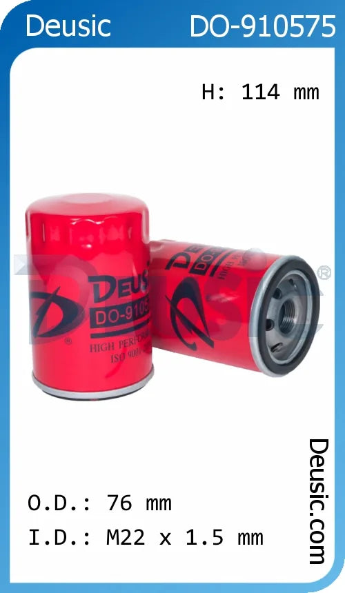 FILTRO DE ACEITE SILVERADO/TAHOE/TRAVERSE 11-22 TAIWAN