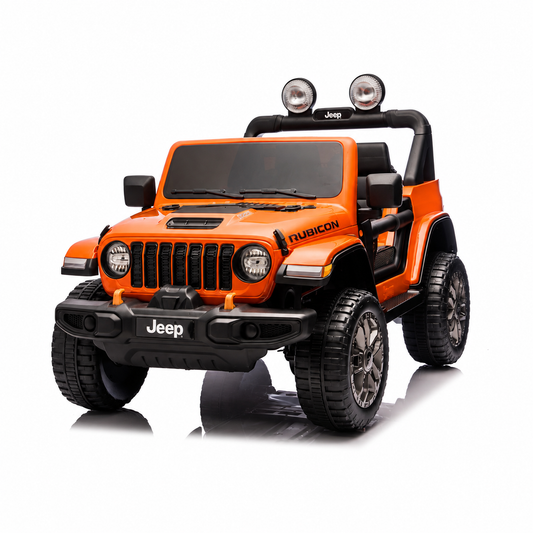 JEEP WRANGLER 4X4 ELECTRICO KIDS NARANJO