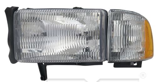 FAROL OPTICO DELANTERO IZQUIERDO RAM 1500/2500 94-02 TYC