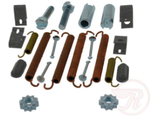 KIT RESORTES FRENO MANO TRASERO NITRO/LIBERTY/WRANGLER RAYBESTOS