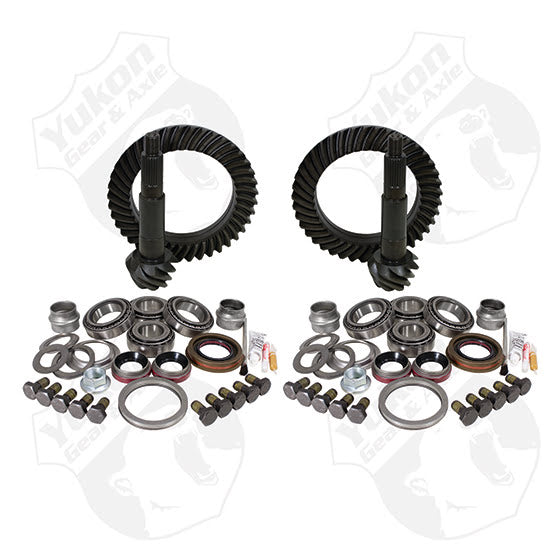 KIT CORONA/PIÑON 5.13 DEL/TRAS RUBICON WRANGLER JK 07-18 YUKON